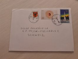 Rare Enveloppe Philatélie Lettonie 2008, Cachet & Timbres!