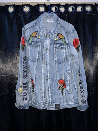 Vintage Jeansjacke (Grösse M)