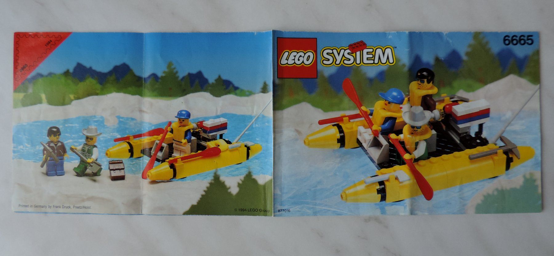 Lego Giocattoli: River Runners,  Set 6665  (1994) – Usato da Burgdorf venduto da ursla50 4