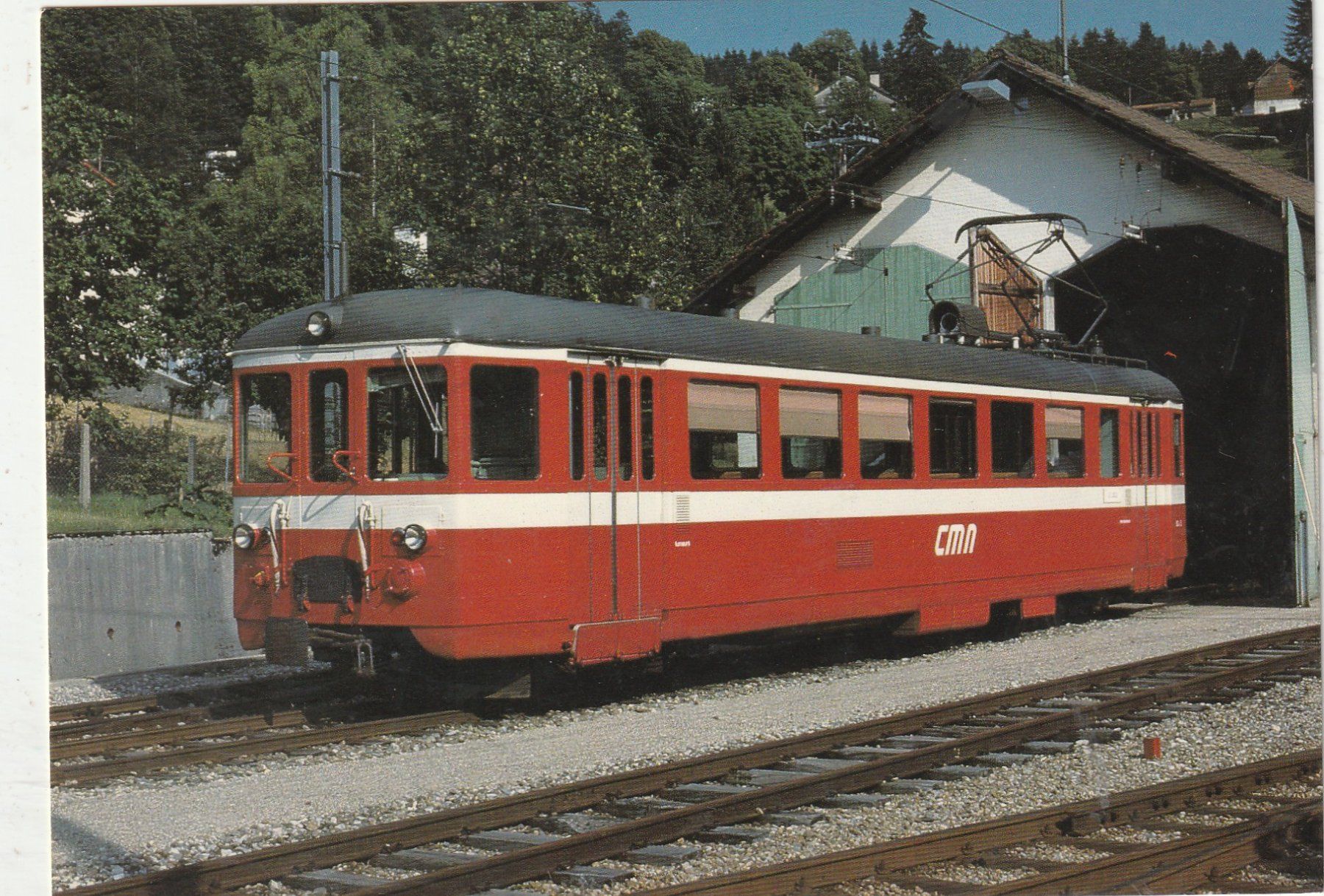 Cartoline postali: Lokomotive - Neuchatel um 1983 – Usato da Lumbrein venduto da made02