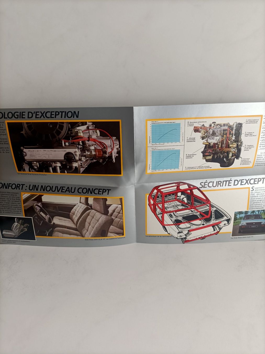Libri: Brochure Catalogue Seat Ibiza 1985 – Usato da crans montana venduto da AB3963 1