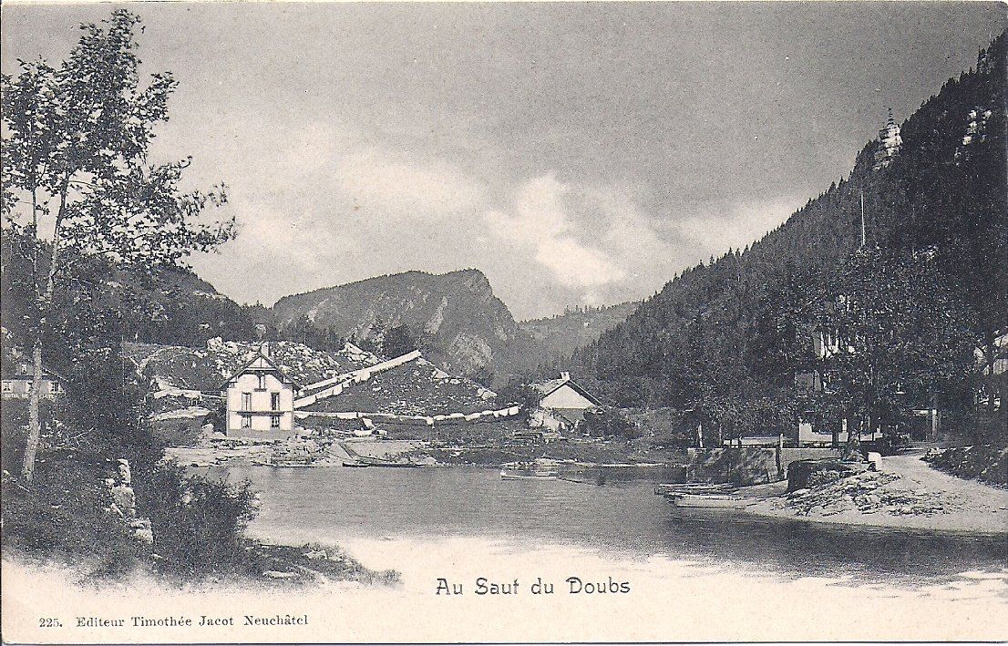 Cartes postales: LES BRENETS, au saut du Doubs – Neuf (Voir description) à Les Verrières par Scampi0