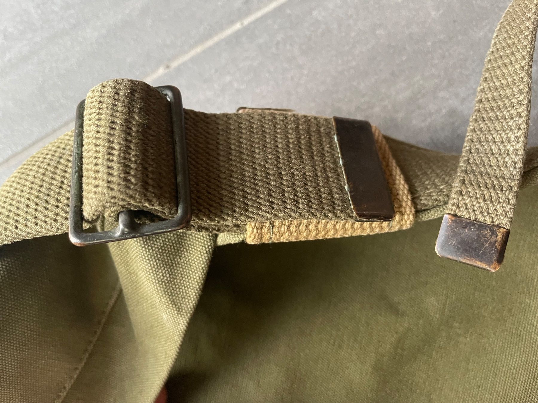 US Army Uniformi: US marine guerre de Corée Knapsack M1941 – Usato da Oberbütschel venduto da Woodie2005 2