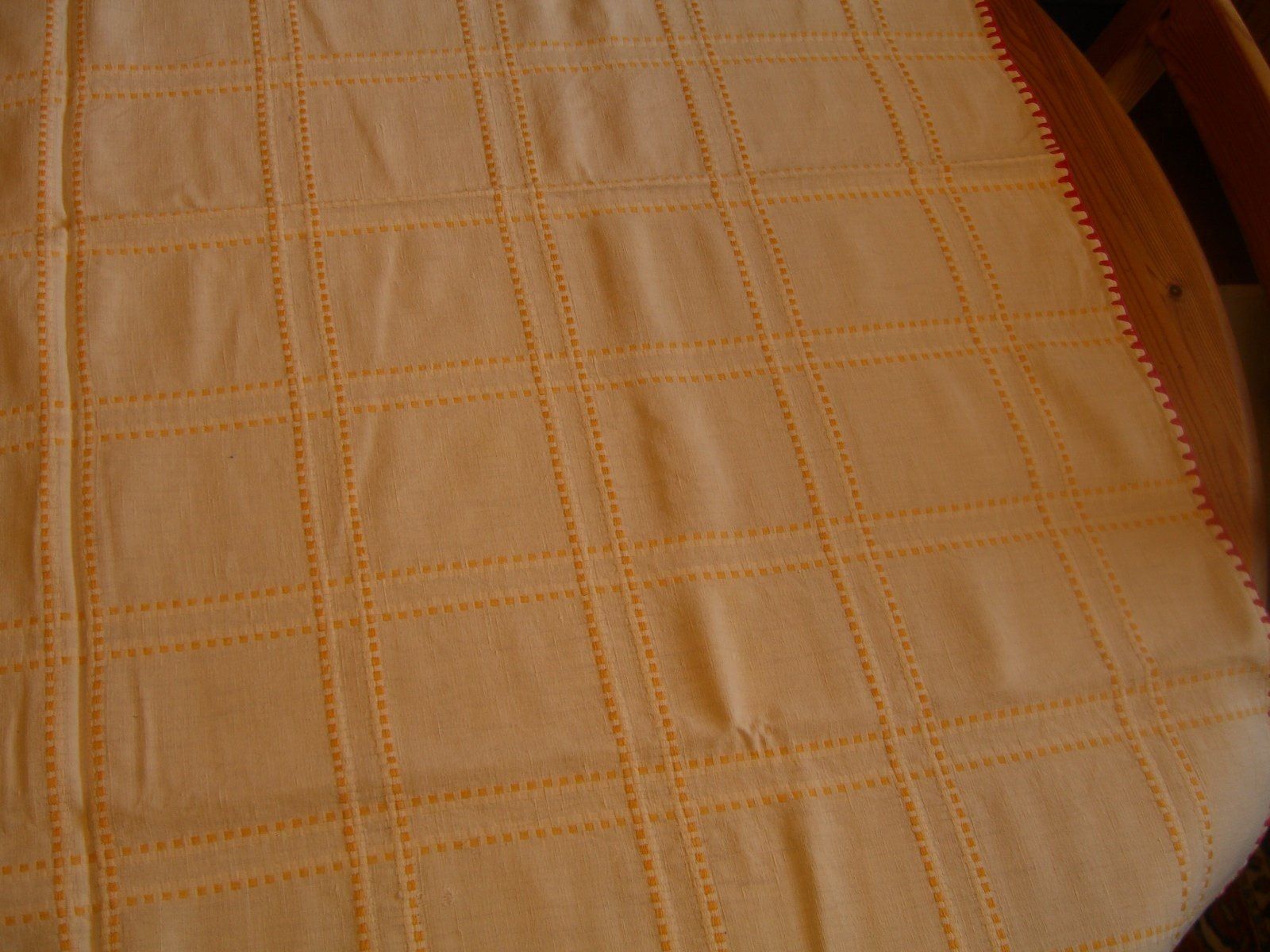 Coperte: alte, schöne Tischdecke, Baumwolle – Usato da Winterthur venduto da Gaia 3