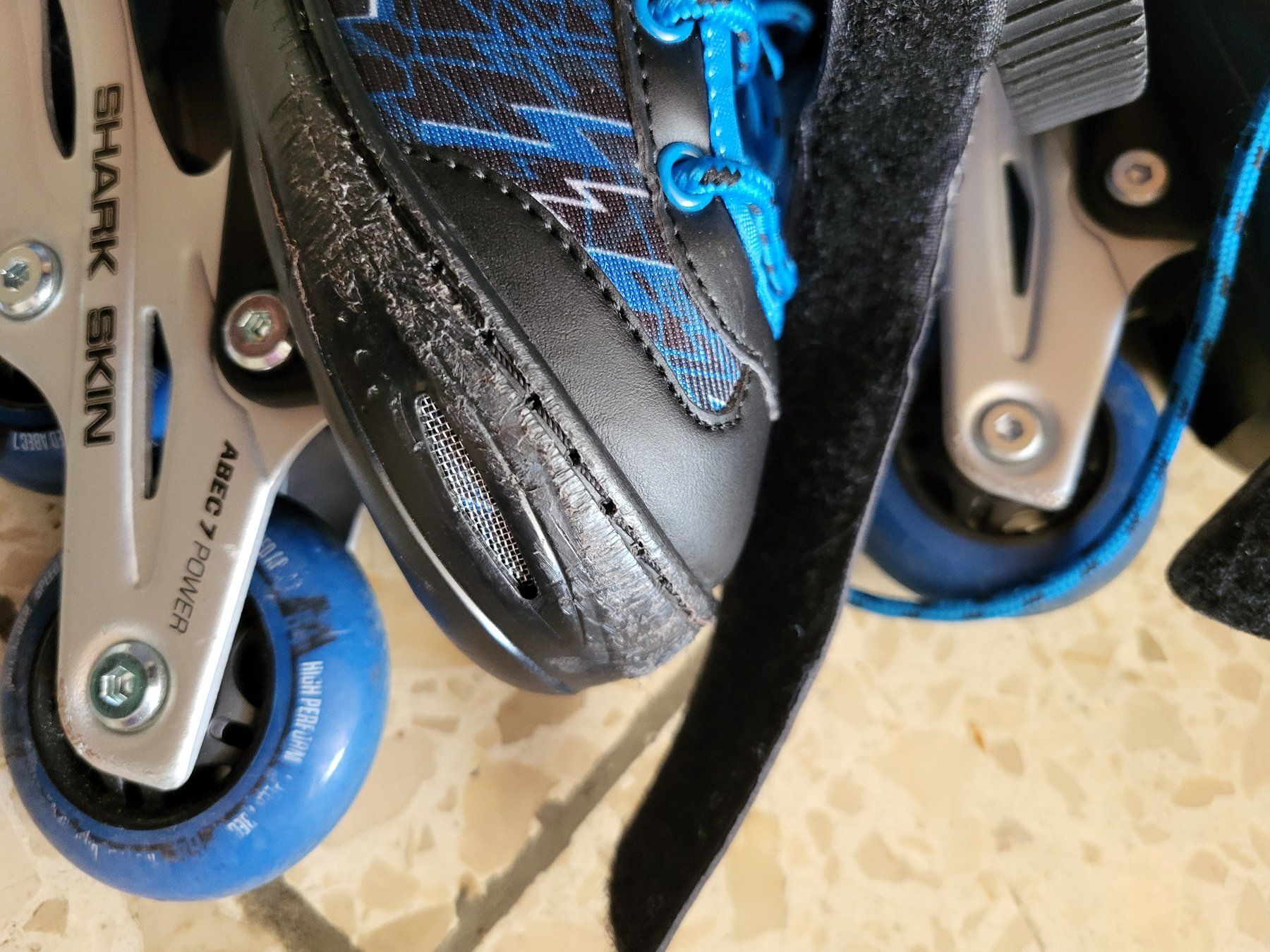 Pattini in linea & Pattini a rotelle: Kinder Inlineskates mit Gebrauchsspuren – Usato da Pfäffikon SZ venduto da Ch_kaiser 2