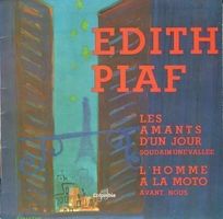 EDITH PIAF - Les amants d’un jour - 1960 Vinyle 45 t Ex état