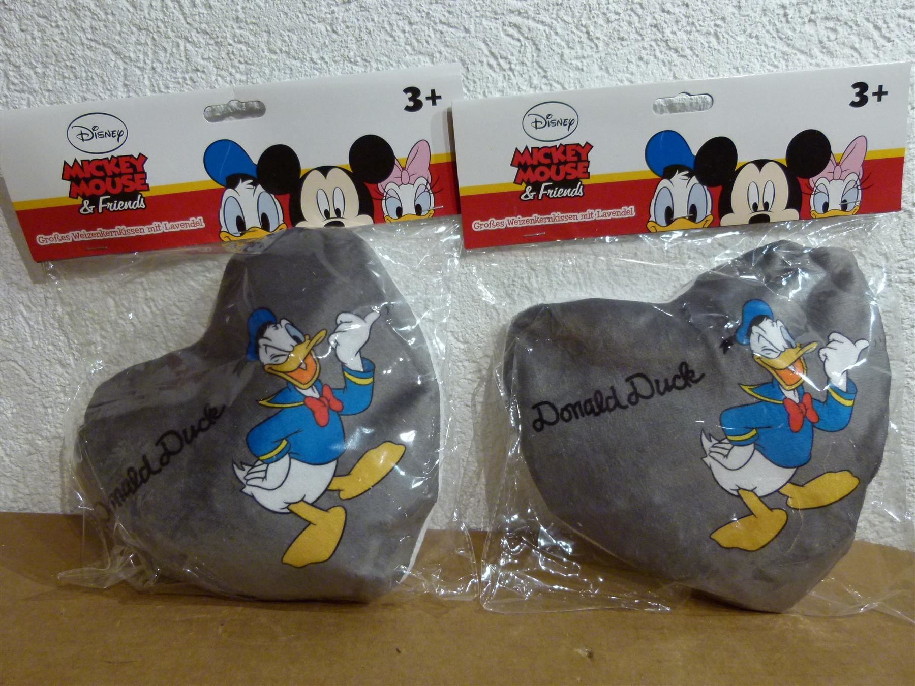 Kissen: 2 Stk. Wärmekissen Donald Duck – Neu und originalverpackt aus Uerkheim von Justi.y