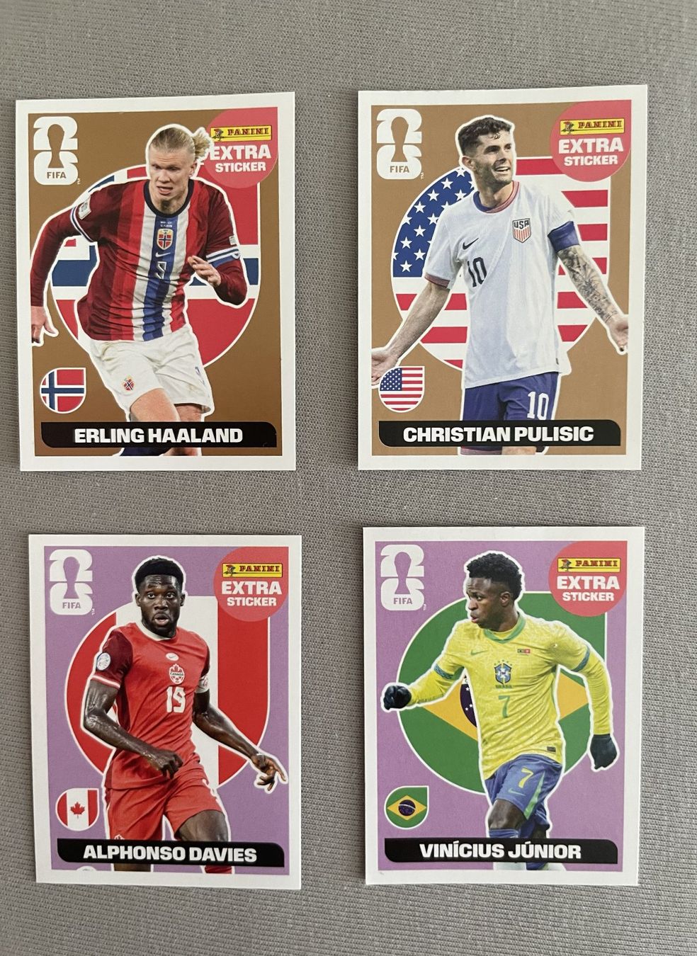 Panini Cartes à collectionner: 4er Set Panini Extras – Neuf (Voir description) à Winterthur par jsoll1