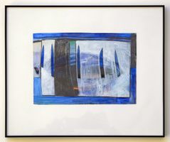 TOP Odile Petitpierre "Signo" Basel Abstrakte Kunst 1992