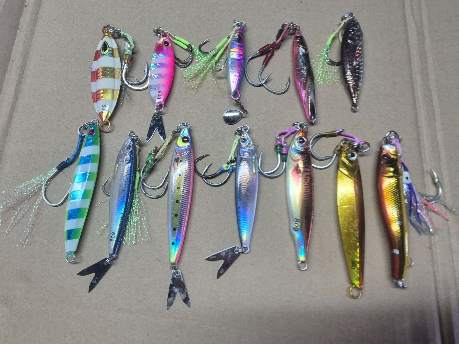 Esche: Jig Bag mit 12 Jigs – Nuovo (secondo la descrizione) da Bigenthal venduto da FSB1 1