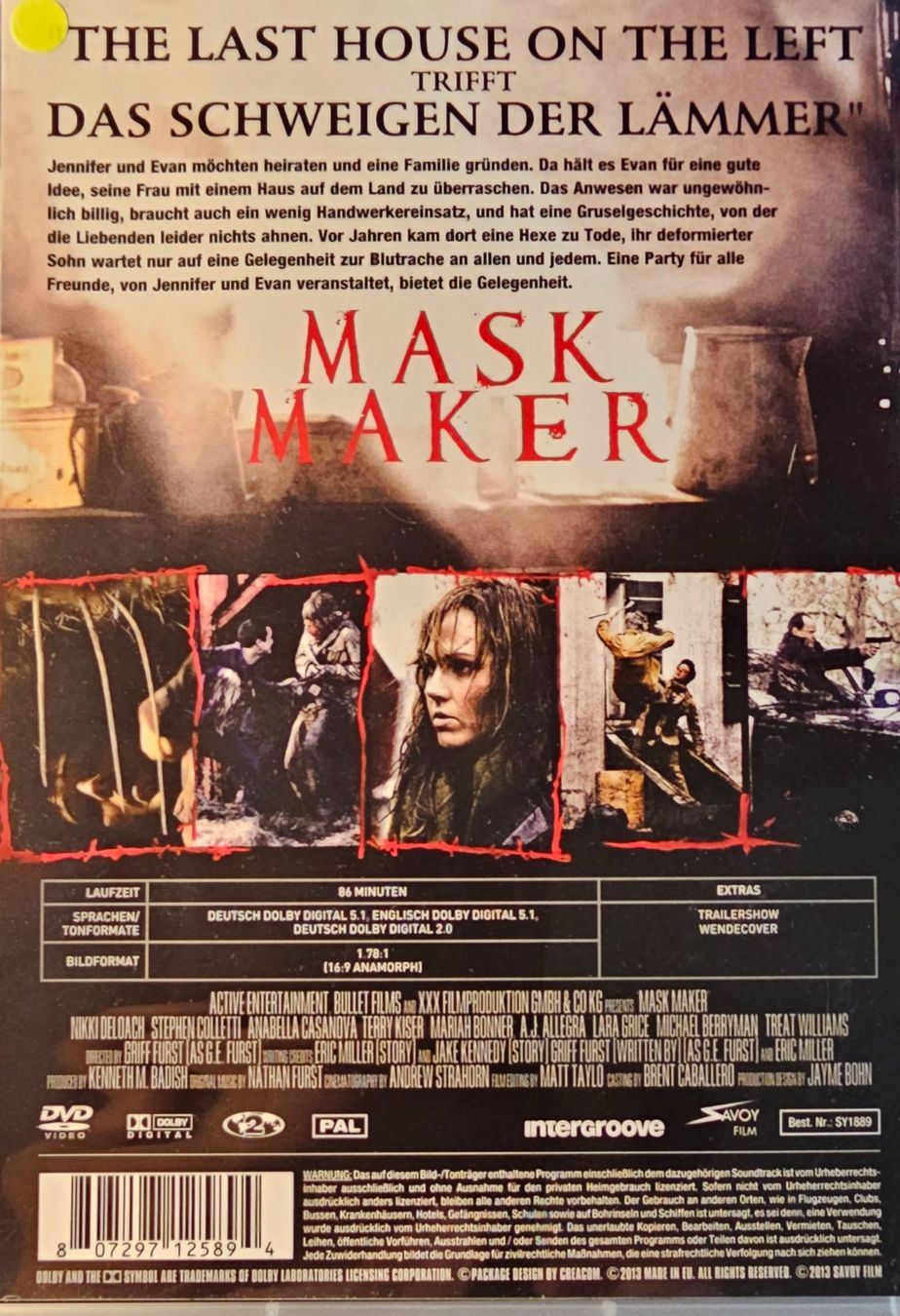 Tous les DVDs: Mask Maker – D'occasion à Wahlen b. Laufen par Cg10 1