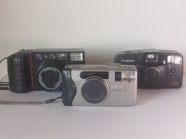 Nikon Zoom 400 AF, Minolta AFT, Canon Prima BF-80