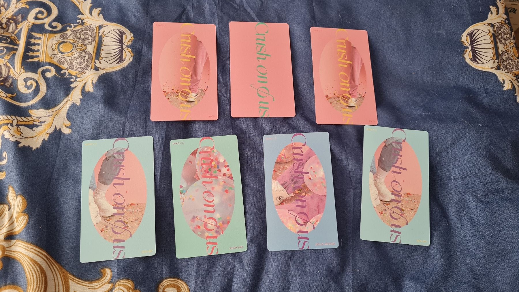 Karten: Oneus Crush On Us Trading Cards – Neu und originalverpackt aus Rüti ZH von Elisa133 1