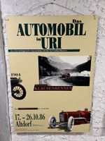 Das Automobil in Uri, GWÄRB 86, Sonderausstellung – Poster