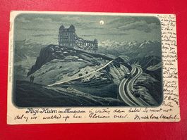 1901 // Rigi-Kulm im Mondschein