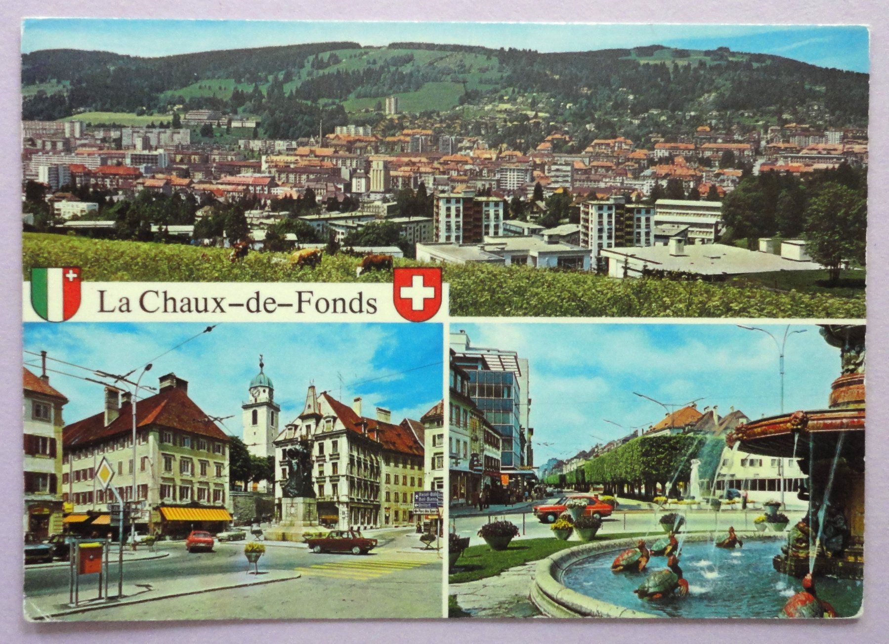 Cartoline postali: La Chaux-de-Fonds – Usato da Fétigny venduto da Billy2miny