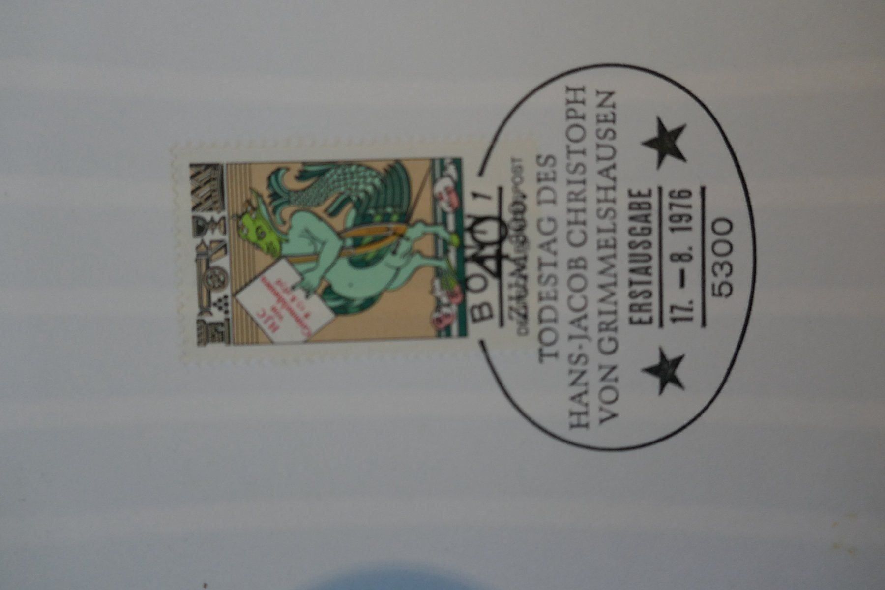 Alle Briefmarken: Ersttagsblatt Deutschland 19/1976 – Neu (gemäss Beschreibung) aus Zumikon von chv_w96q 1