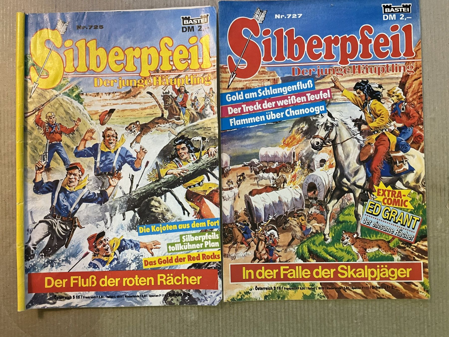 Fumetti: Silberpfeil nr. 725/727 Heft – Usato da Pratteln venduto da 66werni
