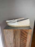 Marc O'Polo Espadrilles Gr. 38 Leder geflochten