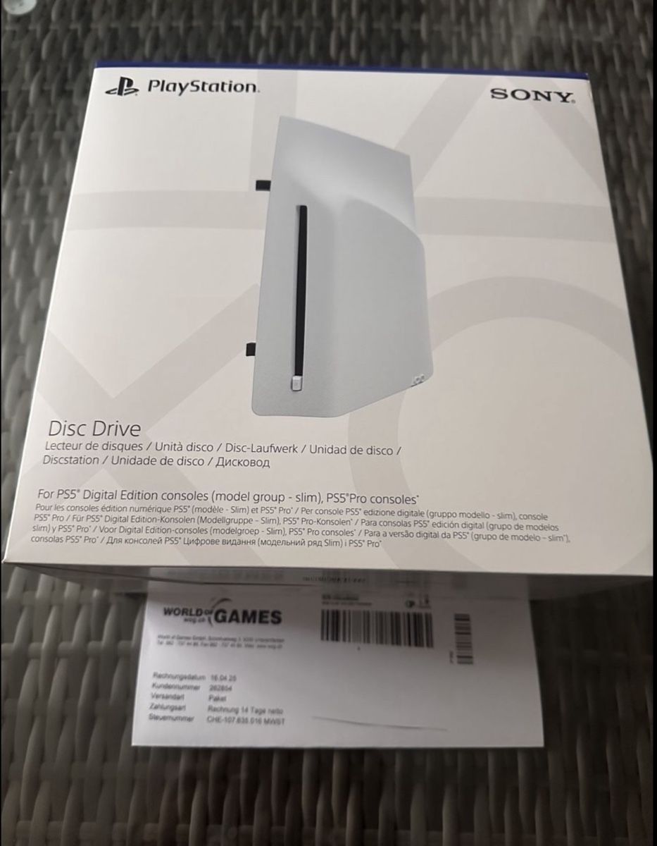 Sony Console: PS5 Disc Drive Laufwerk – Nuovo e nell'imballaggio originale da Heerbrugg venduto da Italianjob-82
