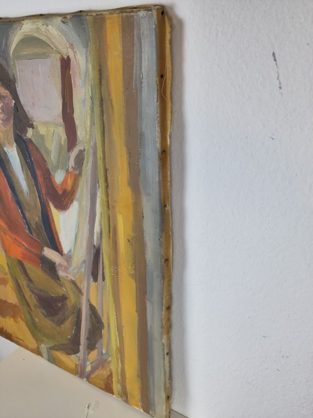 Dipinti: ANNI FREY Figur im Innenraum Ölbild – Usato da Zug venduto da RepTCG 5