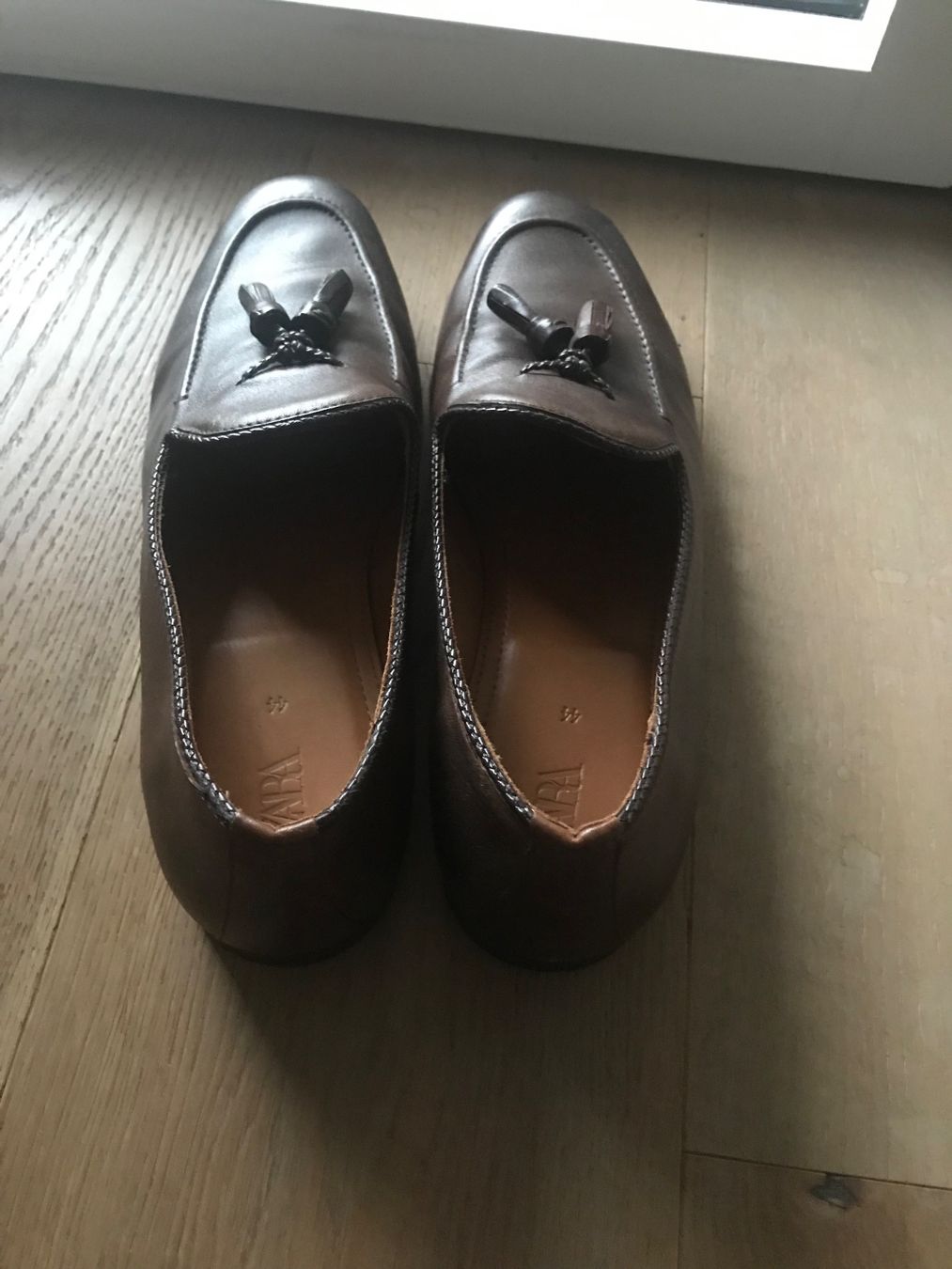 Zara Scarpe da uomo: Herren Leder Schuhe Zara Gr. 44 – Nuovo (secondo la descrizione) da Affoltern am Albis venduto da variablend 5