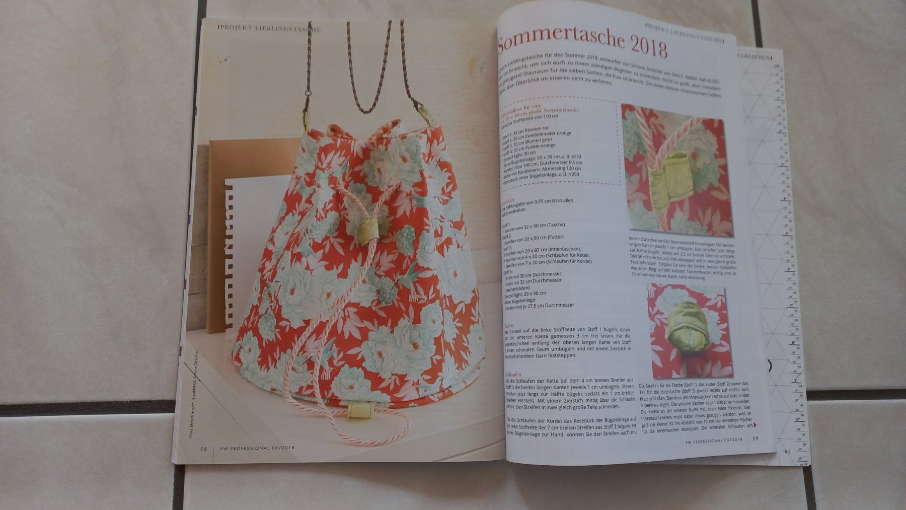 Riviste & Magazine: Magazin Patchwork Professional 03/2018 – Usato da Winistorf venduto da acreativ4 2