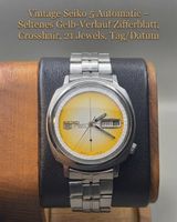 Vintage Seiko 5 Automatic – Seltenes Gelb-Verlauf Zifferblat