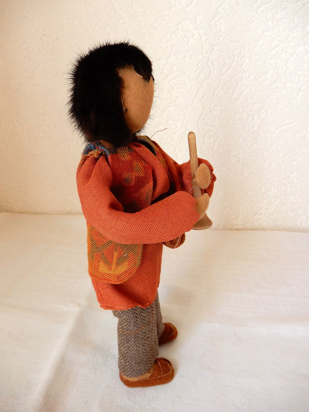 Alle Dekorationen: Schwarzenberger Krippenfigur Hirt mit Trompete – Gebraucht aus Senèdes von tintinette43 3
