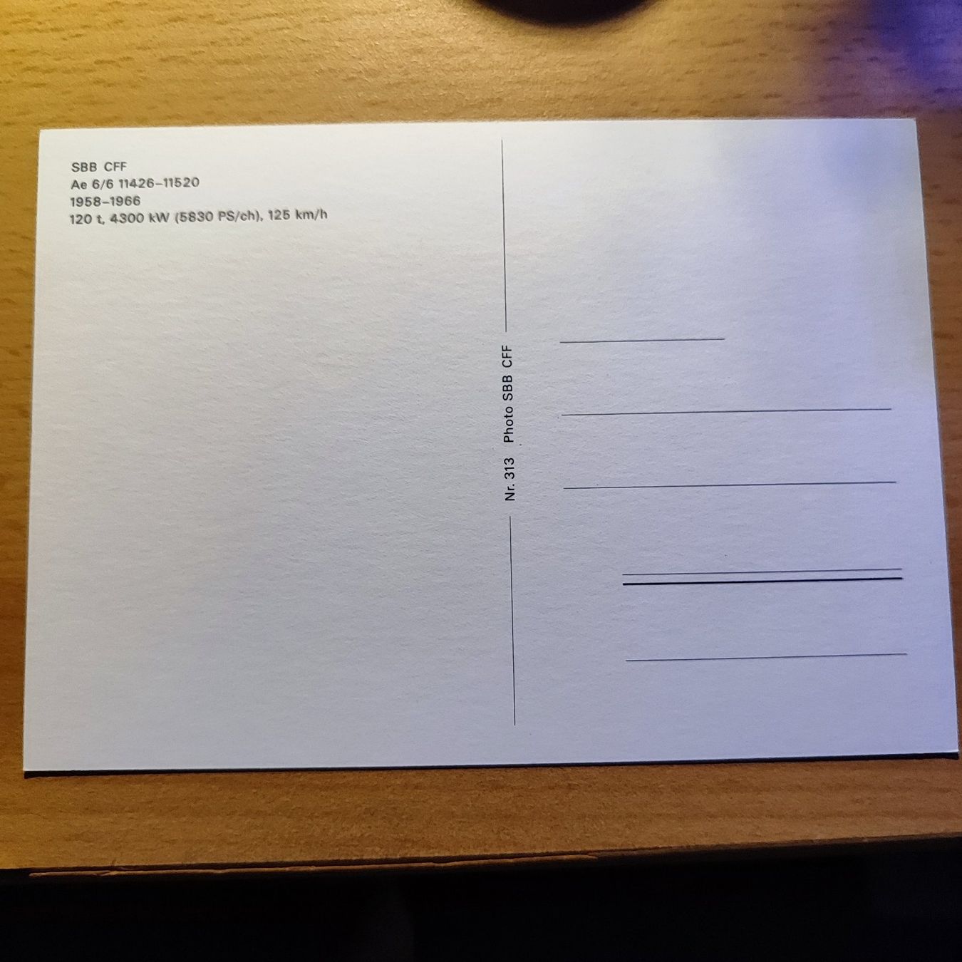 Ansichtskarten: Ae 6/6 - SBB CFF FFS – Gebraucht aus Lamone von ken_8y7h 1