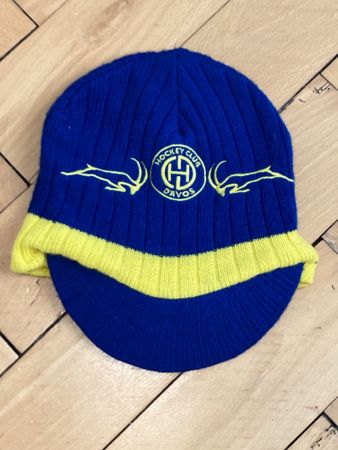 Vintage Y2K Mütze HC Davos Hockey Beanie NEW!