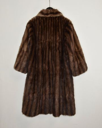 Nerz Pelz /Pelzmantel/Nerzfell/Vintage/braun,beige/Gr.M-L