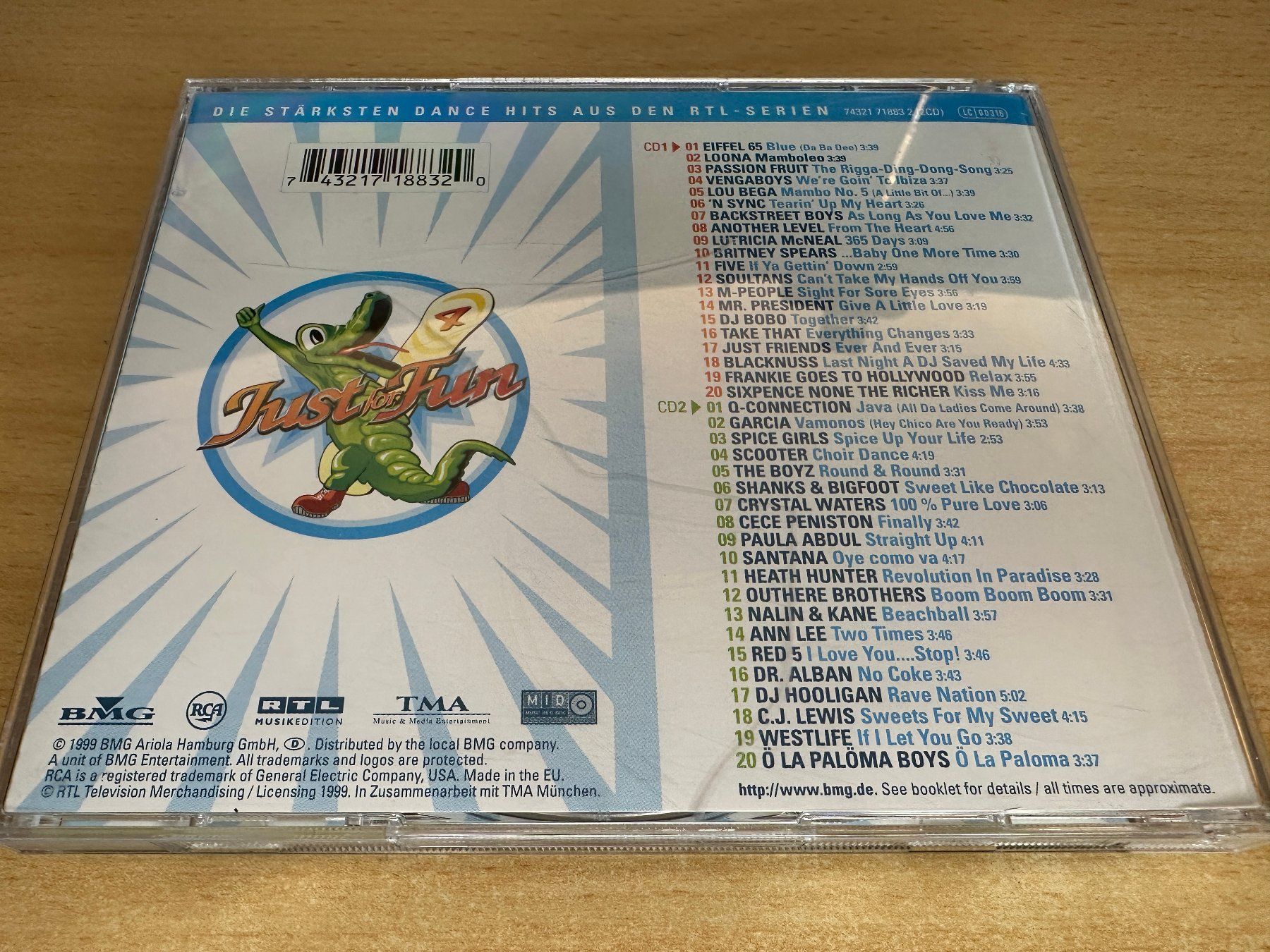 CD: P4 Various - Just For Fun 4 - 2 CD – Usato da Rikon im Tösstal venduto da Alpenmutz 1
