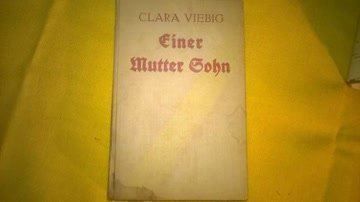 Schallplatten: Clara Viebig - Einer Mutter Sohn – Gebraucht aus Remetschwil von Privatflohmi