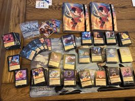 Lorcana fabled mythen bulk legendary foil promo EN DE