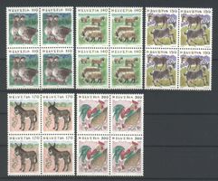 1994/95, Tiere II, Viererblöcke **