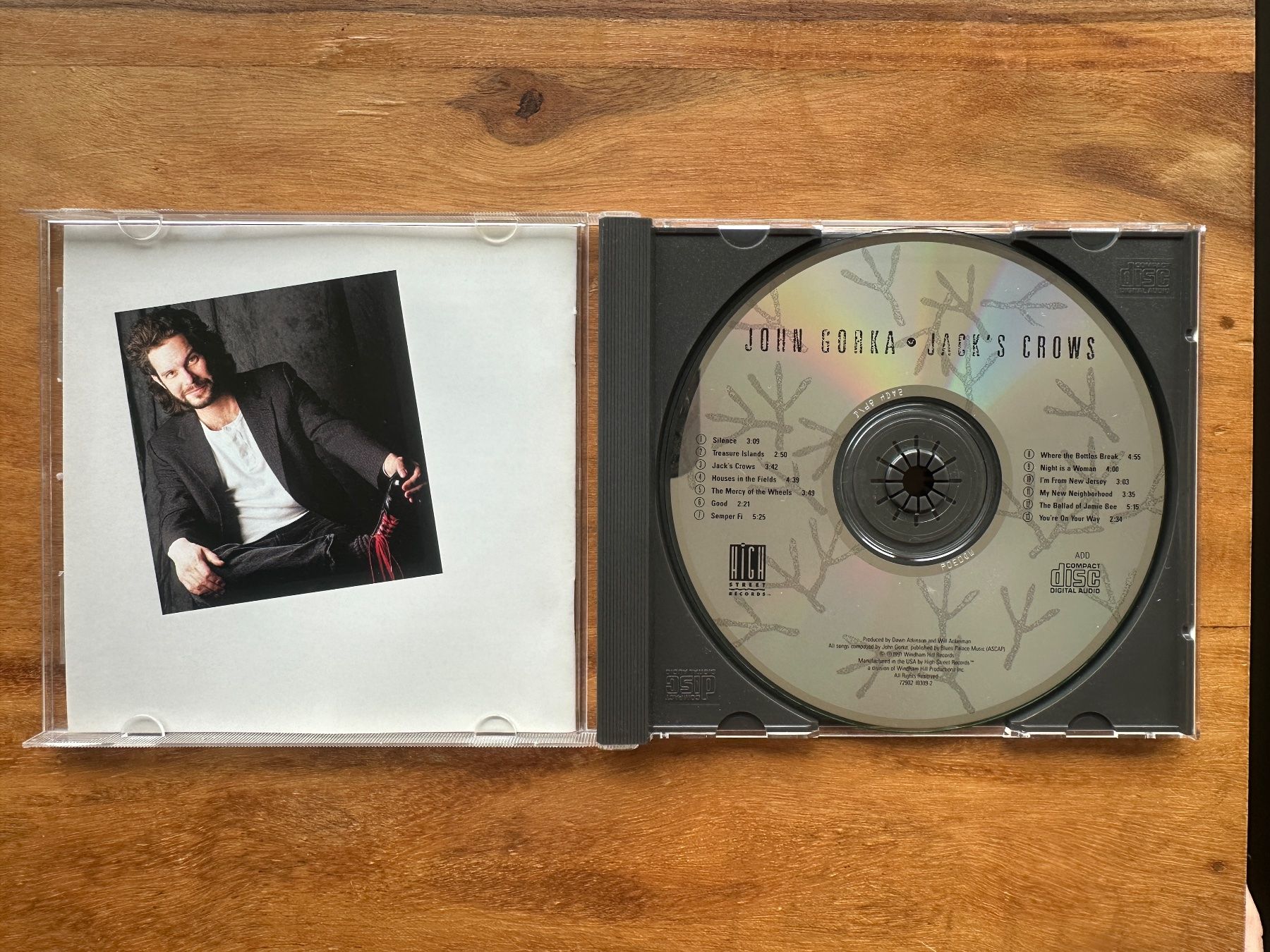 CD: John Gorka - Jack's Crows (CD  Folk Rock, Folk) – Usato da Horgen venduto da flyingpenguin2000 1