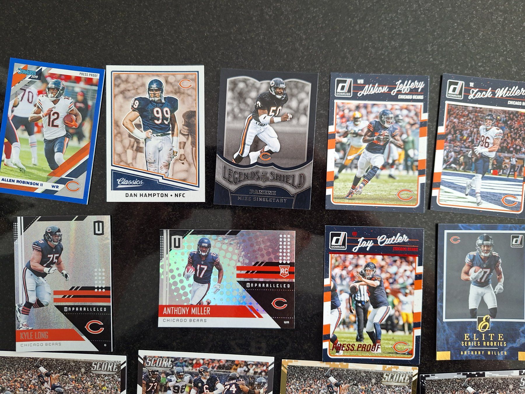 Panini Sammelbilder & Trading cards: 13 NFL Trading Cards der Chicago Bears – Gebraucht aus Zürich von Candid85 1