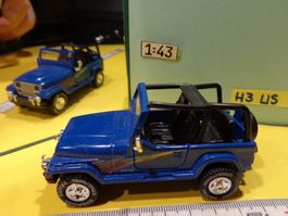 Chrysler Jeep  1:43 (ohne Box) Road-Champs  > (H3)