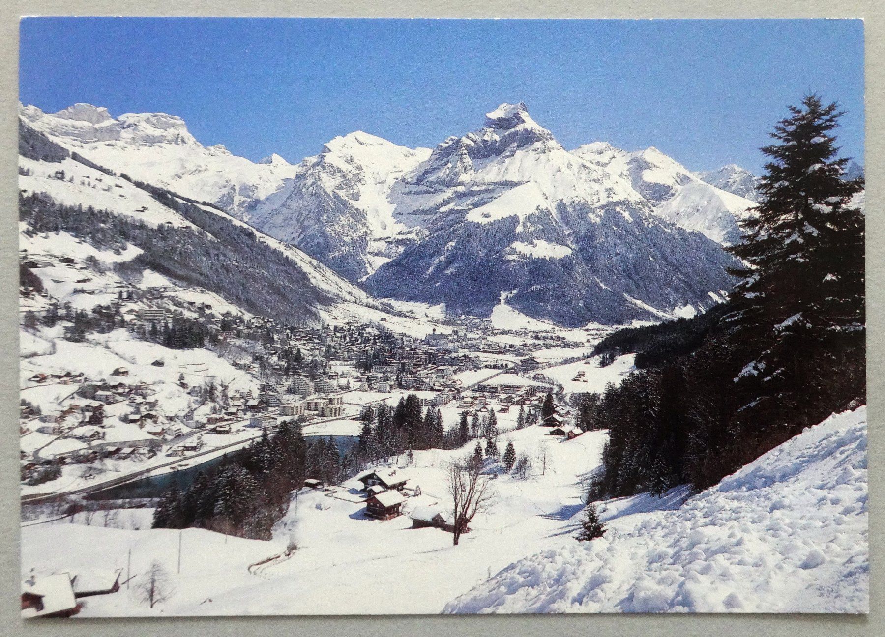 Ansichtskarten: Engelberg 1050-3200 m ü.M. – Gebraucht aus Fétigny von Billy2miny