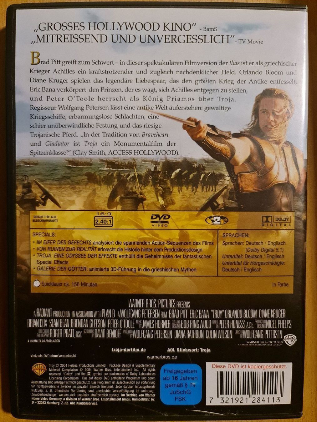 Tous les DVDs: Troja DVD – D'occasion à Dintikon par Vexi 1