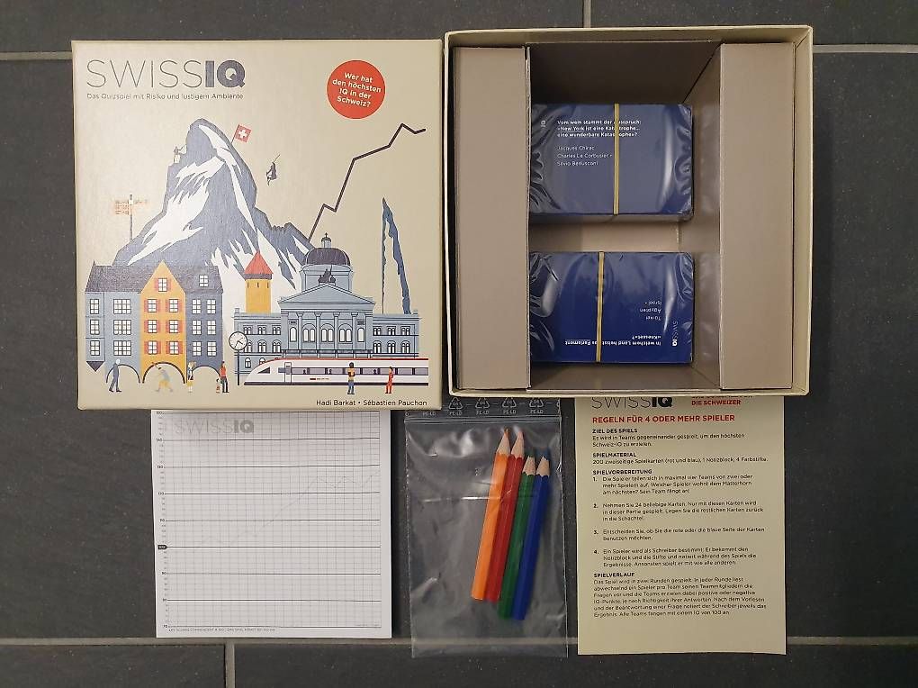 Spiele: Spiel Quizspiel Swiss IQ – Gebraucht aus Urtenen-Schönbühl von sandrabern01 1