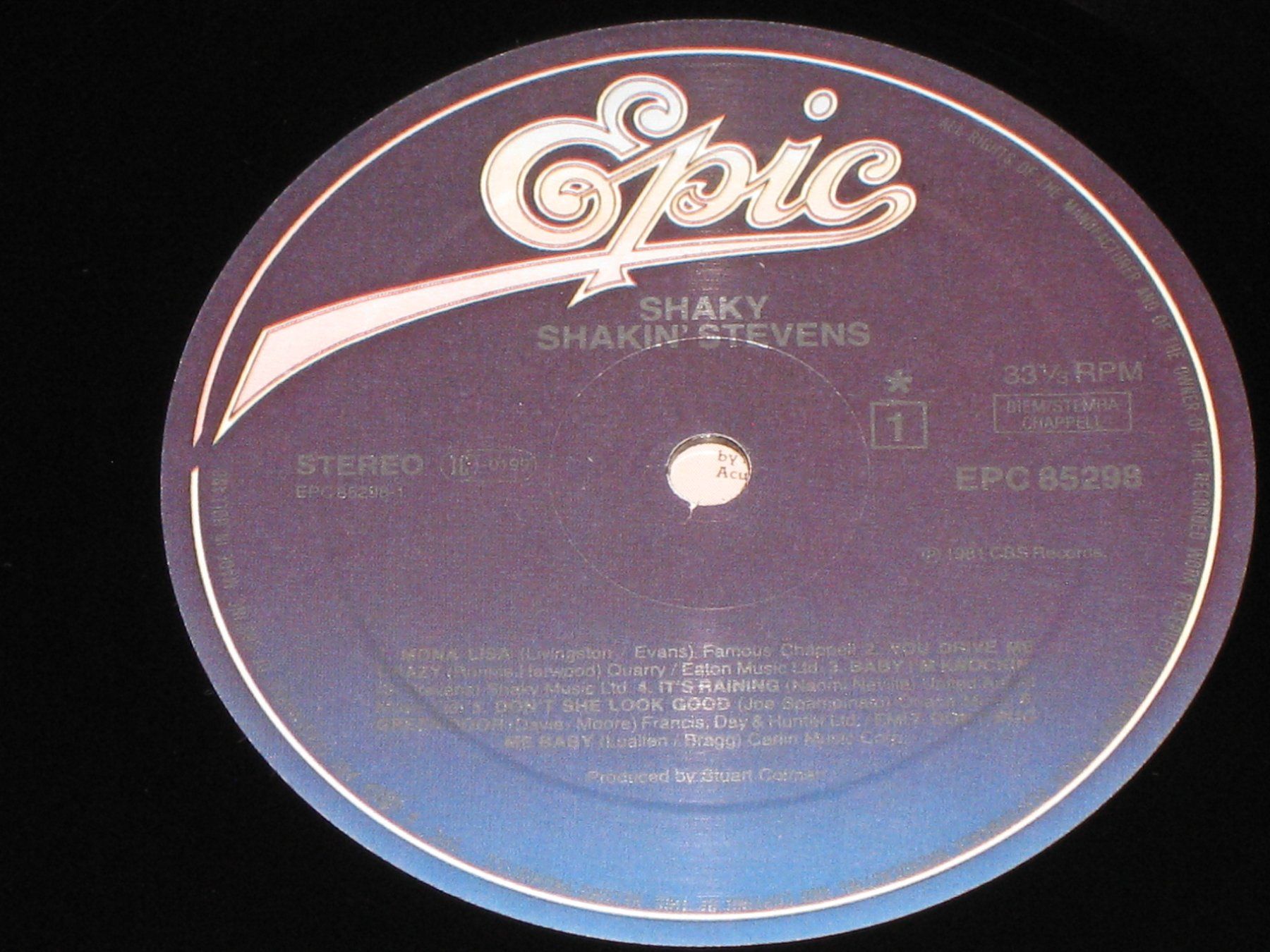 Dischi in vinile: LP - SHAKIN STEVENS - SHAKY – Usato da Steckborn venduto da Quo7 1