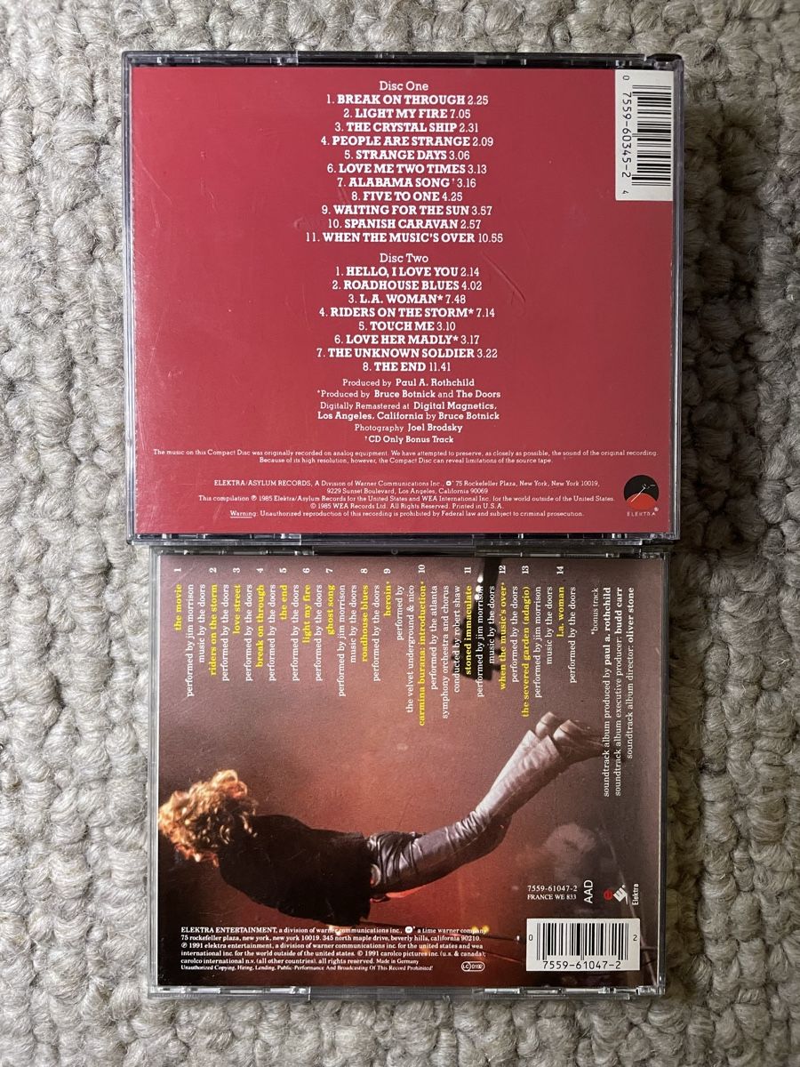 CD: 2x The Doors – Usato da Reinach AG venduto da trigger7811 1