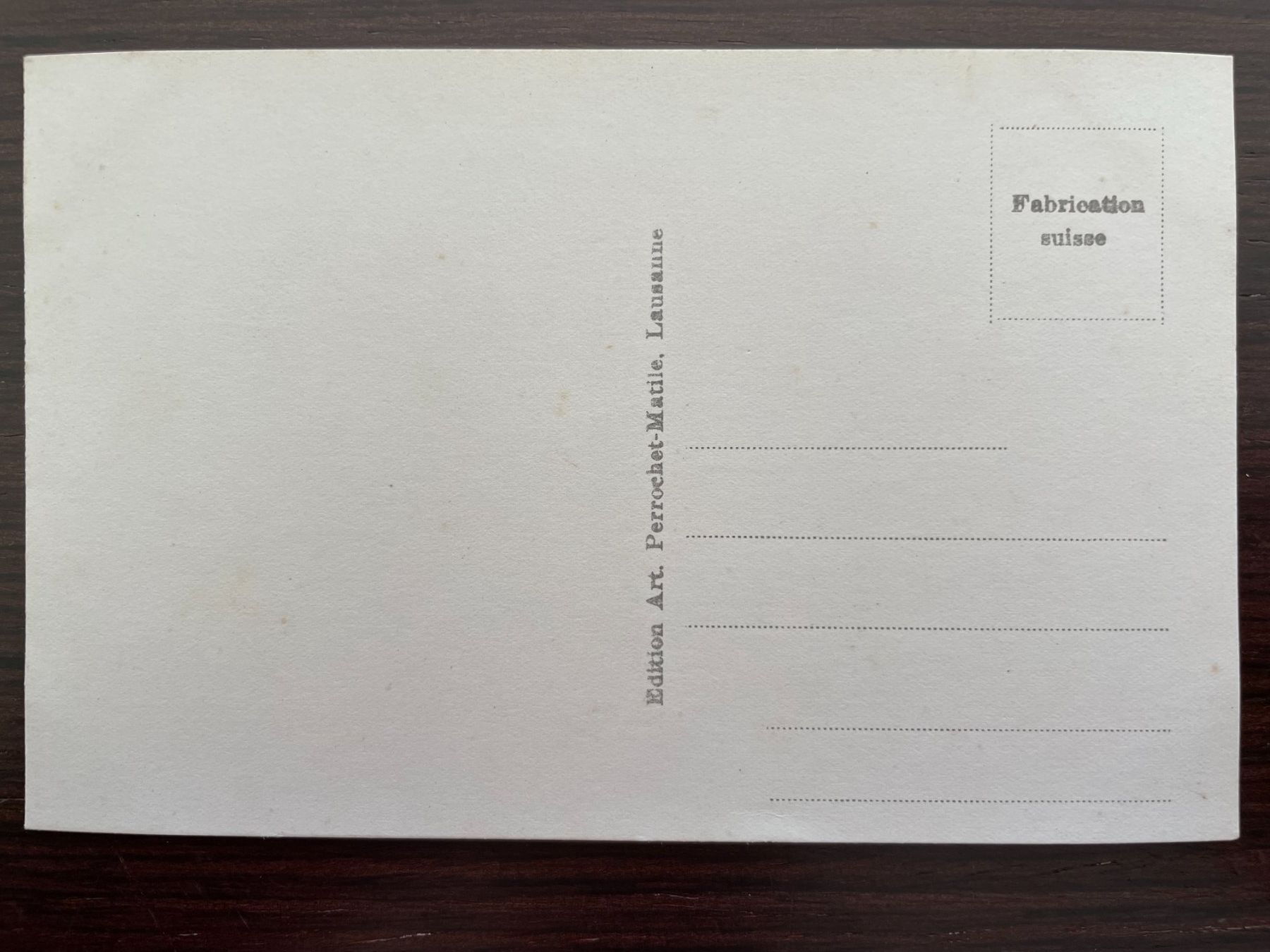 Cartoline postali: LA BRÉVINE Vue générale, non circulée – Usato da Wald ZH venduto da TLILEF 1