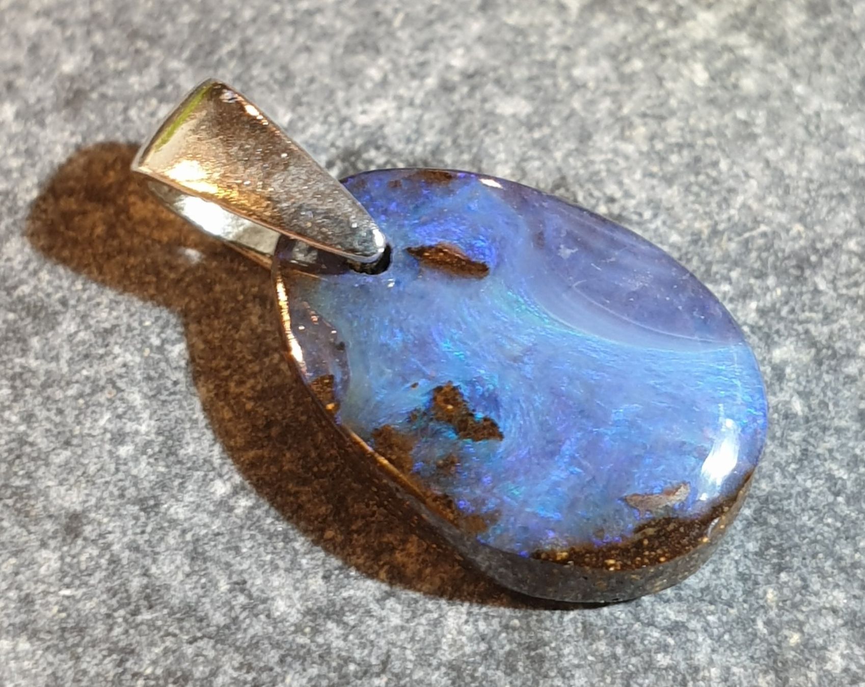 Ciondoli: Anhänger Boulder Opal. – Nuovo (secondo la descrizione) da Niederbüren venduto da Raphael014 5