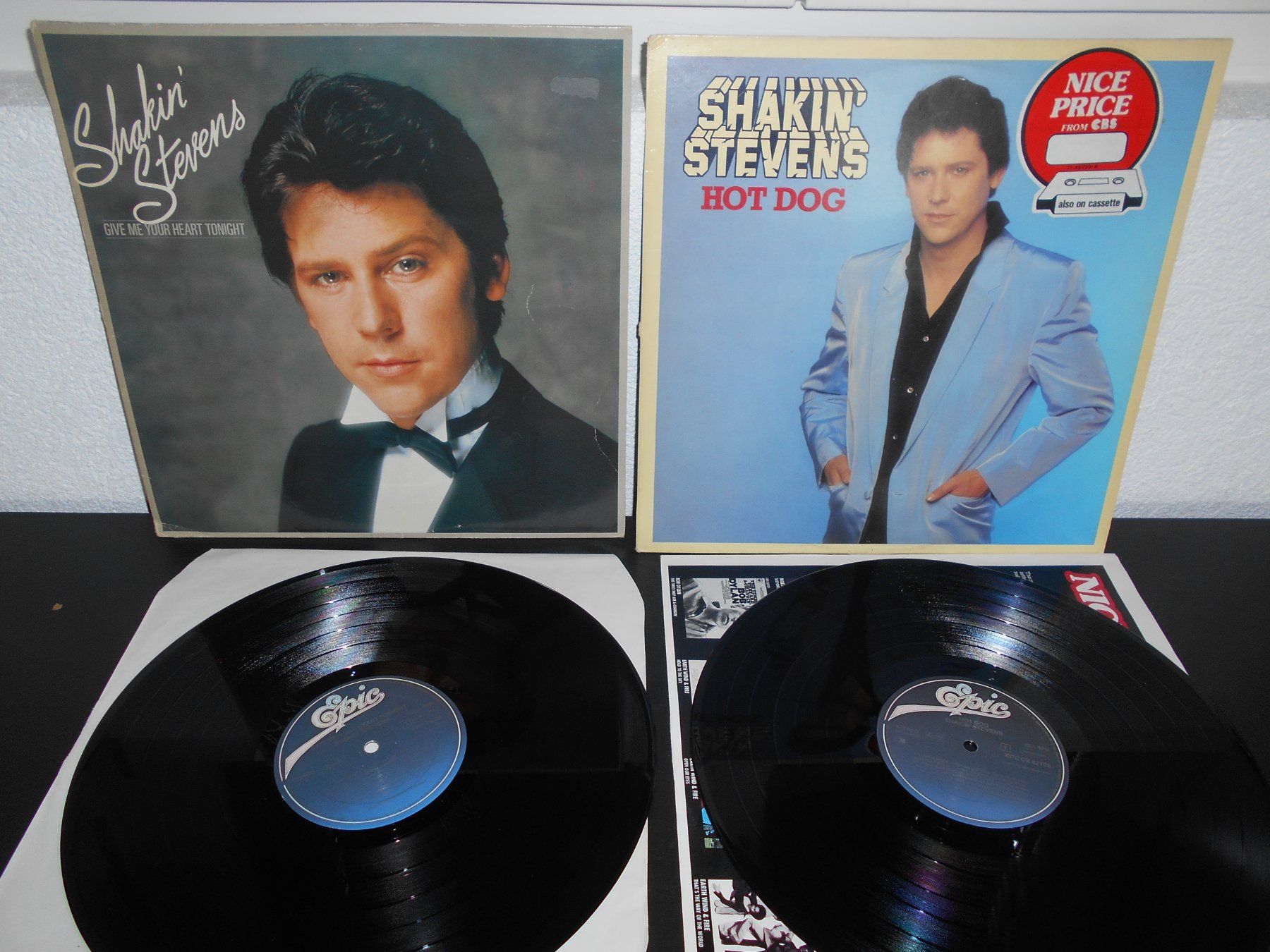 Dischi in vinile: 2 X Shakin' Stevens – Usato da Aarberg venduto da witchhunter01
