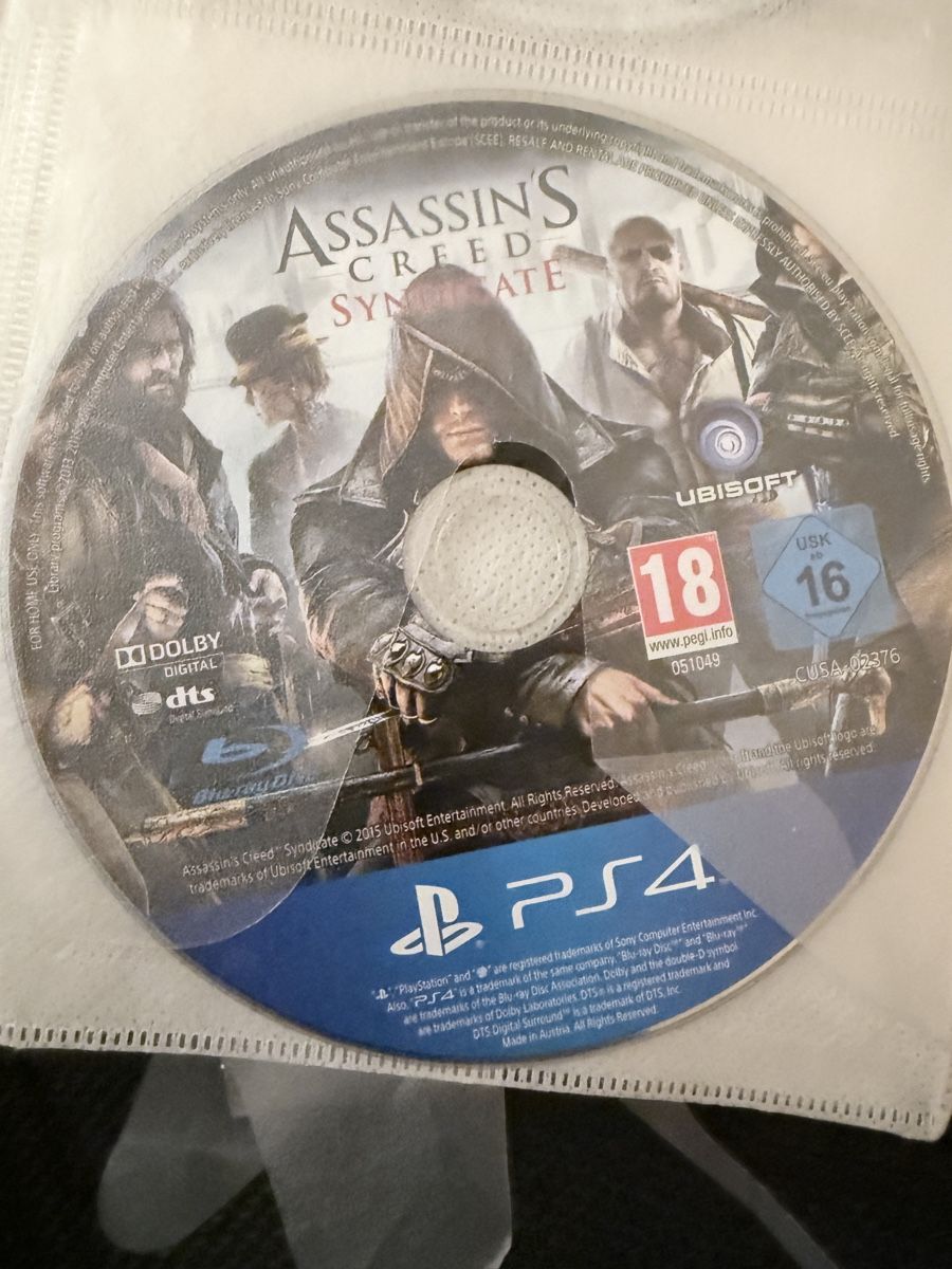 Sony Spiele: Assassin's Creed Syndicate Ps4 – Gebraucht aus Glattpark(Opfikon) von Kamoteboy