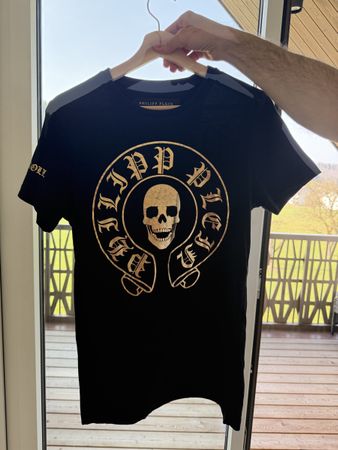 Philipp Plein limited-T-Shirt, Schwarz, Grösse M