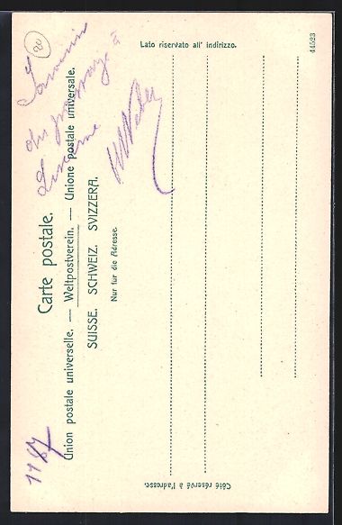 Cartoline postali: AK Luzern, Hofkirche – Usato da Berlin venduto da bartko-reher 1